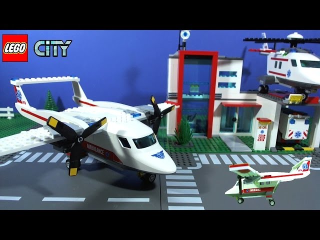 LEGO Ambulance Plane 60116 - YouTube
