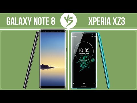 Samsung Galaxy Note 8 vs Sony Xperia XZ3 ✔️