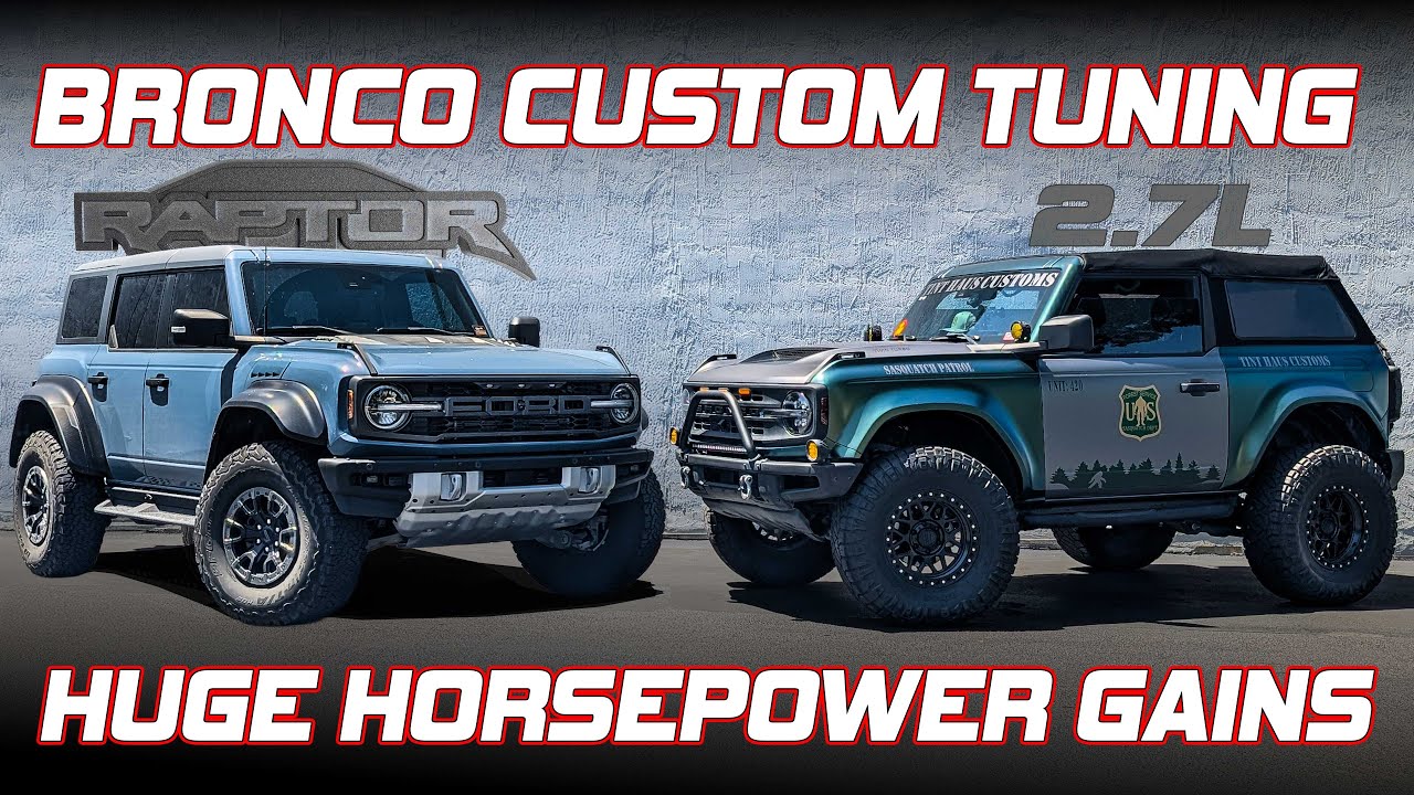 Unlocking Power: Stock Bronco 2.7L & Raptor 3.0L Tuned