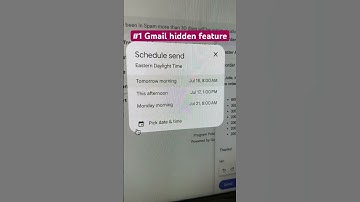 The best Gmail feature that almost no one ever uses: scheduled email for the following day