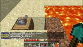 Minecraft tutorial: Easy Piston bridge