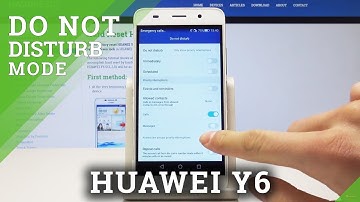 How to Enable Do Not Disturb on Huawei Y6 - Allow DND / Set Up Exceptions