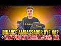 Binance ambassador merch goodbye binance sec lipat bybit danjo capital master mercedes benz car