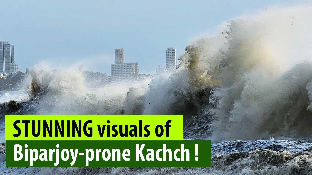 Stunning aerial view of Gujarat’s Kachchh as cyclone ‘Biparjoy’ approaches