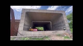 How to push Vehicular Under Pass boxes under a railway track