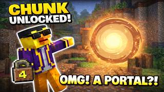 Unlocking the next ADVENTURE! - Minecraft Chunk Lock Episode 4