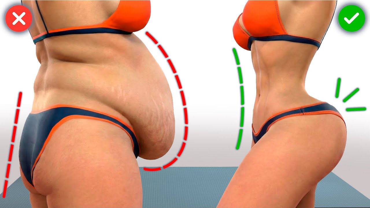 🔥 Лучшая тренировка пресса и ягодиц дома для женщин 50+ | Без оборудования!