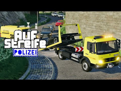 LS19 - ADAC Abschleppdienst und Polizei im Einsatz | Bugatti Edition