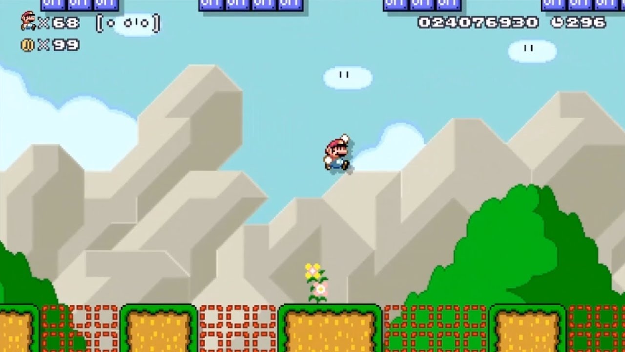 Super Mario Maker 2 World Record: On/Off Switches - YouTube