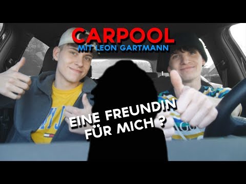 Carpool mit Leon Gartmann ! (Mero, Shindy, Mois) + Freundin ? 😂