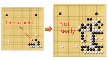 "How" to fight? No, "When" to fight!  Live-game-commenting(Against Tygem 3D) Game No.10