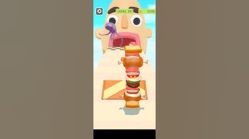 Sandwich Runner Gameplay #alllevels (Android/IOS) #gameplay #shorts #subscribe(1)