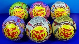Chupa Chups Surprise Eggs! Unboxing 6 Eggs Surprise Maya The Bee Маша И Медведь Фиксики