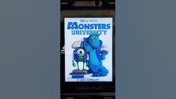Monster University #collection #gsm #mobile #retro #phone #gaming #java  #monster #pixar #disney