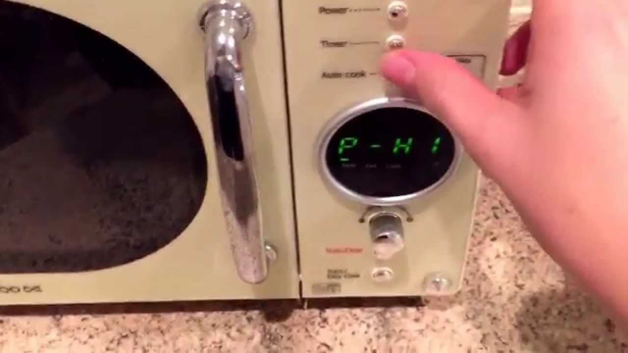 Daewoo Microwave Overview - YouTube
