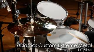 Meinl Cymbals CC14EMH-B Classics Custom 14" Extreme Metal Hihat