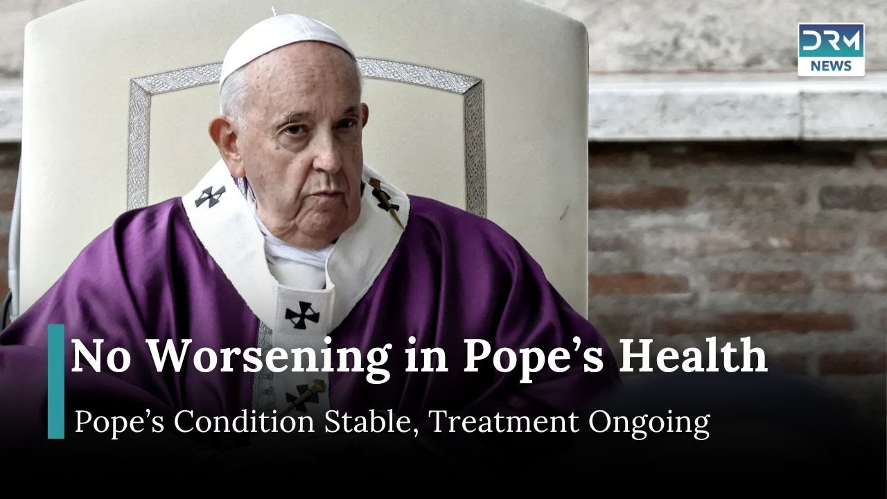 Live from Rome: Pope’s Health Update| DRM News | AK15