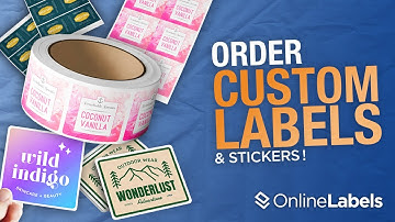Custom Labels & Stickers from OnlineLabels