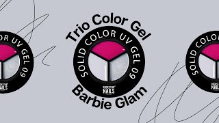 Video: Trio Color Gel - Barbie Glam - Art. 81109