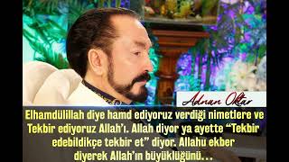 Adnan Oktar Anlatıyor Allahı Hakkıyla Takdir Etmek
