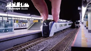 【Diorama】Making The World Busiest Station Shinjuku Station in 1/150scale【South Gate Section #1】