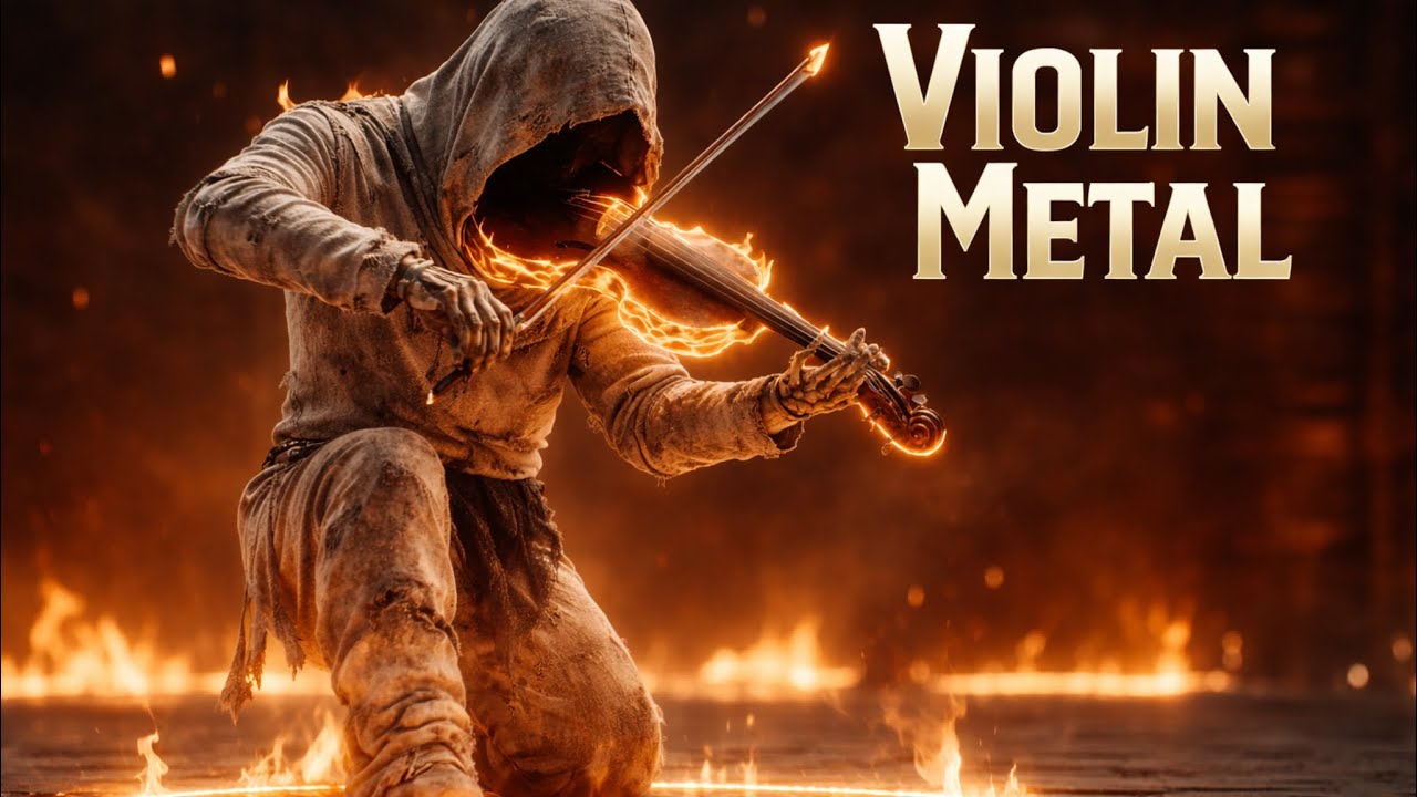 When Strings Burn Deeper 🎻🔥 | Violin X Heavy Metal Instrumental
