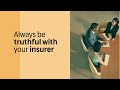 Terms & conditions of insurance