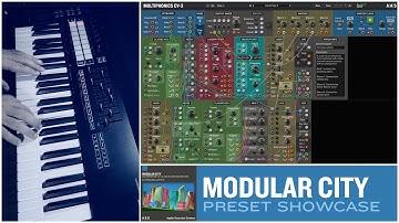 AAS Modular City—Christian Laffitte sound pack for Multiphonics CV-3 and AAS Player