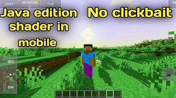 Minecraft Java edition shader in android download No clickbait [ pujav launcher] in Hindi