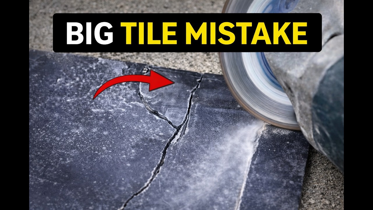 Tiling Disaster! Tiles Kept Cracking - YouTube