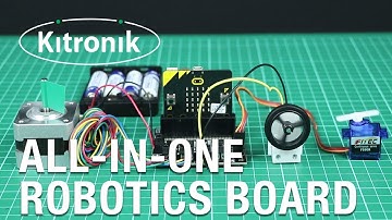All-in-one Robotics Board for BBC micro:bit by Kitronik