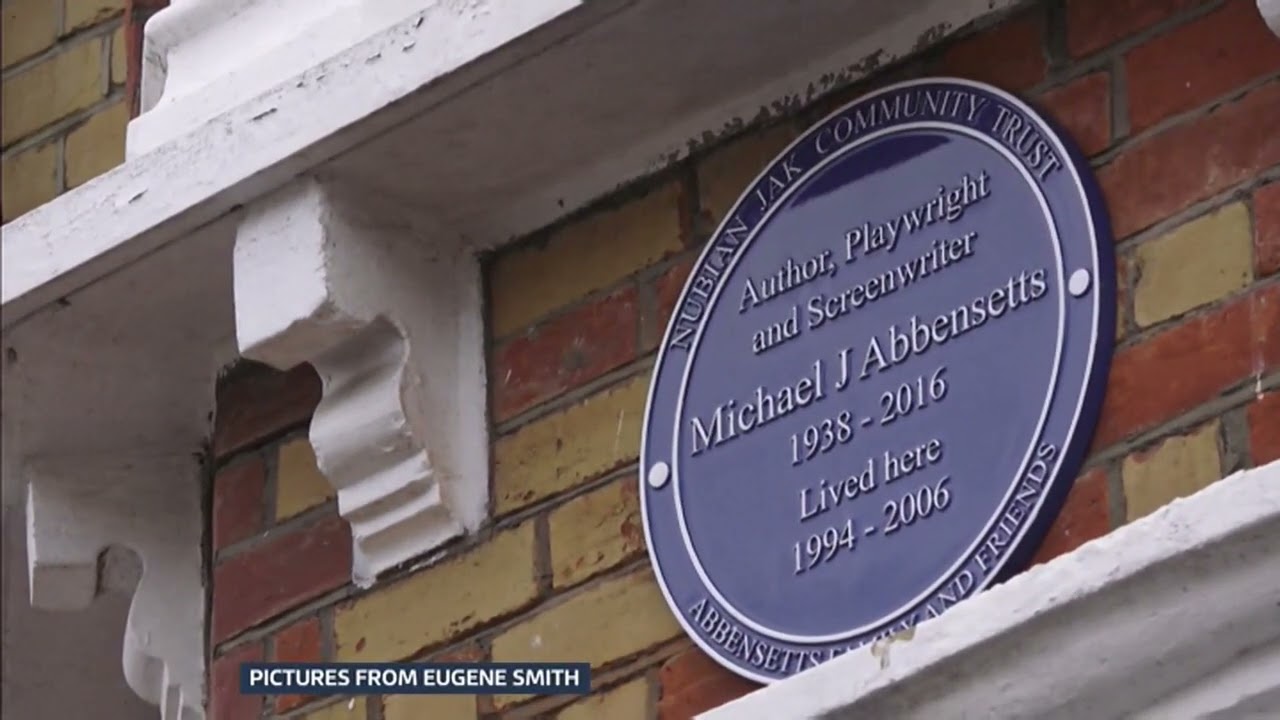Groundbreaking black British playwright, Michael Abbensetts honoured with blue plaque in London (UK)