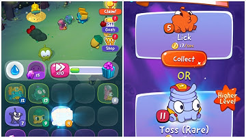 OM NOM MERGE FUNNY GAME #21  | KIDS GAME ON ANDROID/IOS