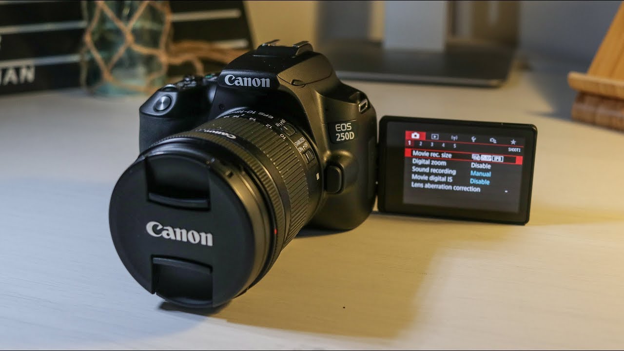 ⁣Canon 250d (SL3) Tutorial - Best DSLR Camera Video Settings