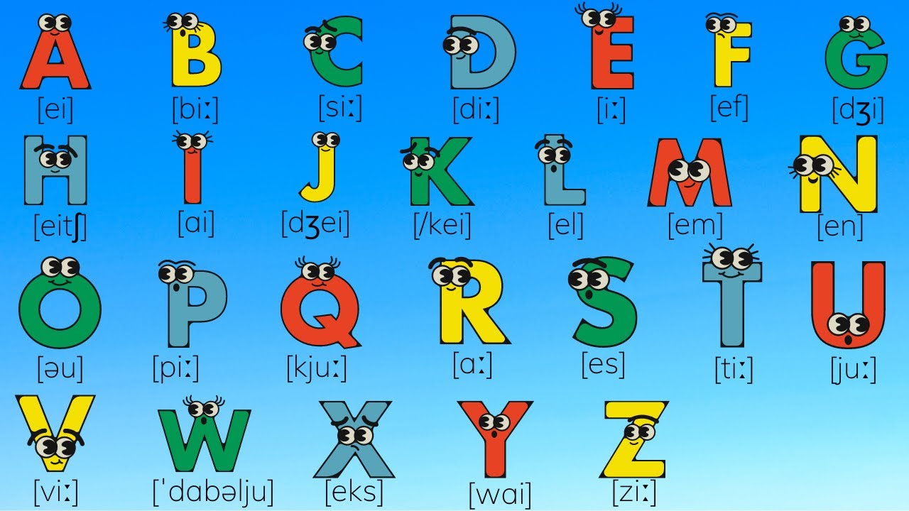 Bé học tiếng Anh - Đọc bảng chữ cái tiếng Anh từ A- Z || Học tiếng Anh cơ bản || Oh Vui Kids
