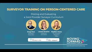 Piloting a Joint Surveyor Provider Training on Person-Centered Care