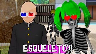 MEU CRUSH É UM ESQUELETO! - YANDERE SIMULATOR