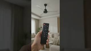 Smart Ceiling Fan Remote Control | Modern Home Comfort Technology