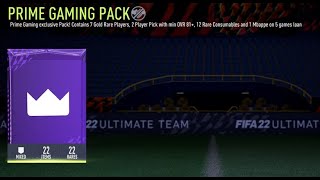 Prime Gaming Pack FIFA 22