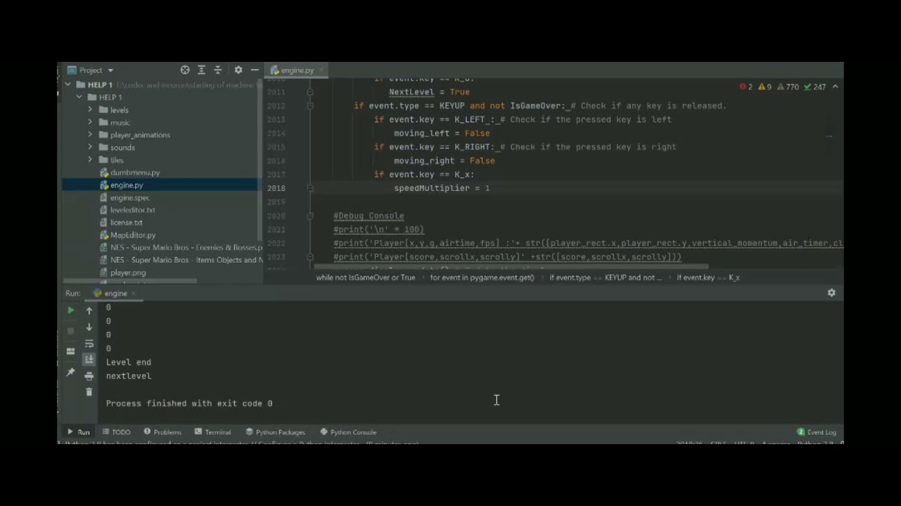 Super Mario Game with python and pygame | CodeWithDakshi - YouTube