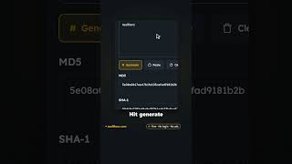 How to generate an MD5 or SHA-256 hash | ToolFlora