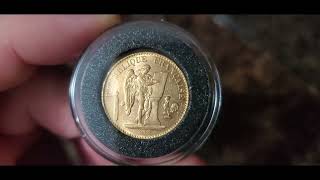 Latest Pickup: French 20 Franc Gold Angel