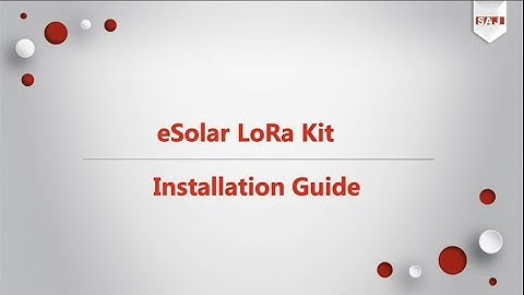 Sununo Plus Series: How to set up Zero Export via eSolar LoRa Kit