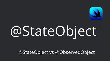 SwiftUI - What is @State Object Property Wrapper | @ObservedObject vs @StateObject