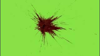 Blood Hit Green Screen Effect|Friends company|hamza db
