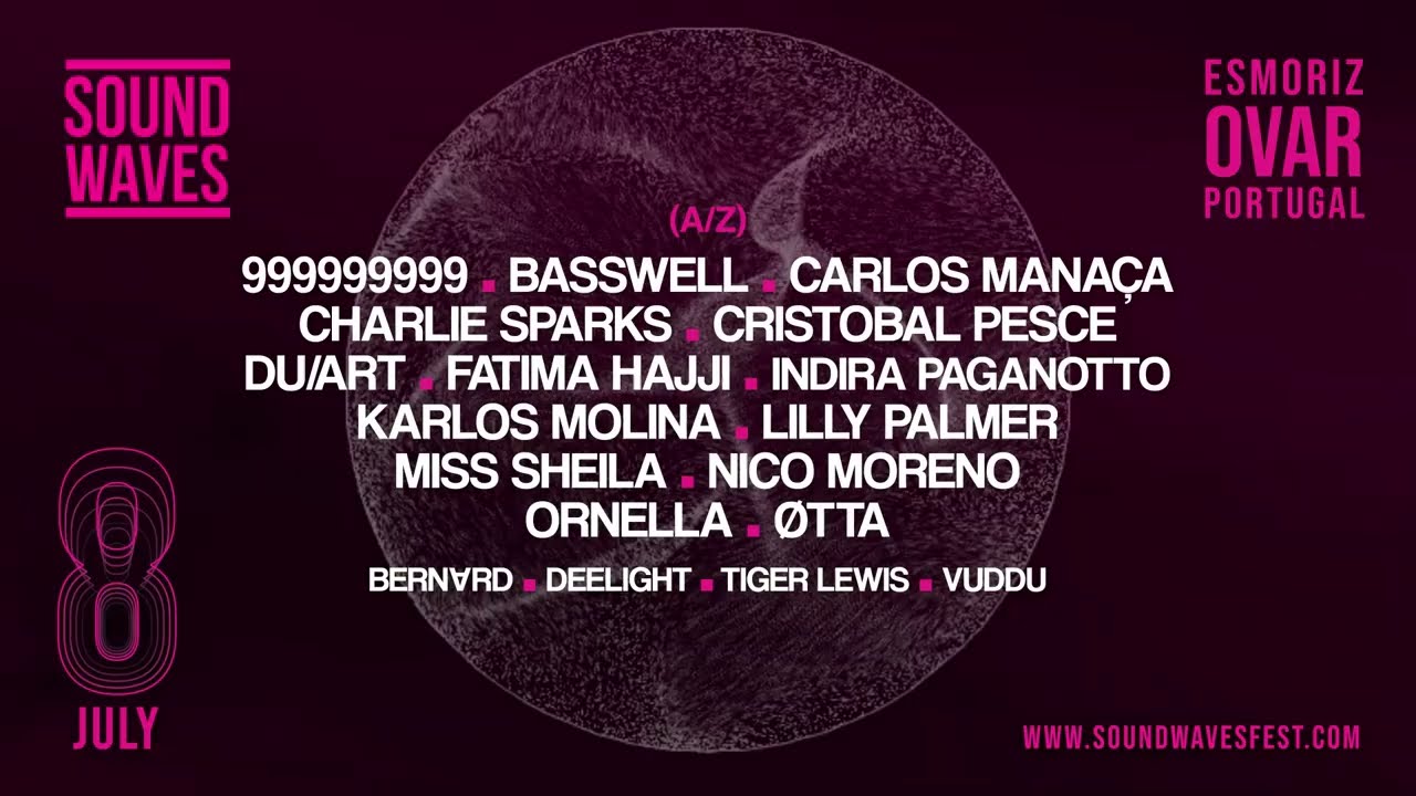 SOUND WAVES - TICKETS ALREADY ON SALE!