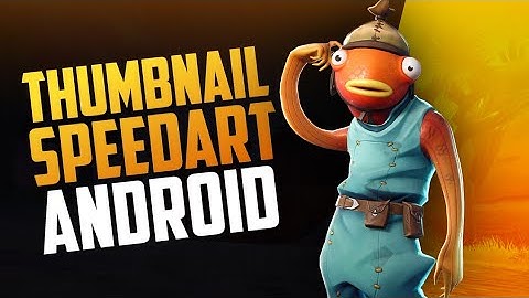 Gaming Thumbnail Speedart | Photoshop touch