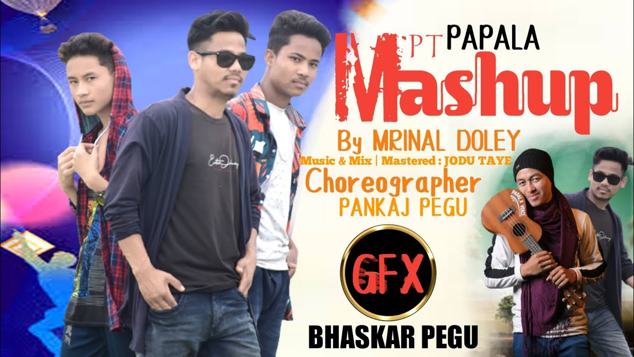 New Mising Mashup songs  PAPALA  unofficial video  Pankaj Pegu 2023