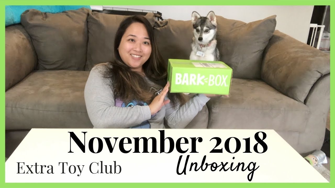 November 2018 Barkbox Unboxing | Extra Toy Club