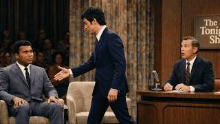 Muhammad Ali Refused to Shake Bruce Lee’s Hand — Bruce Lee’s Response Silenced the Entire Studio